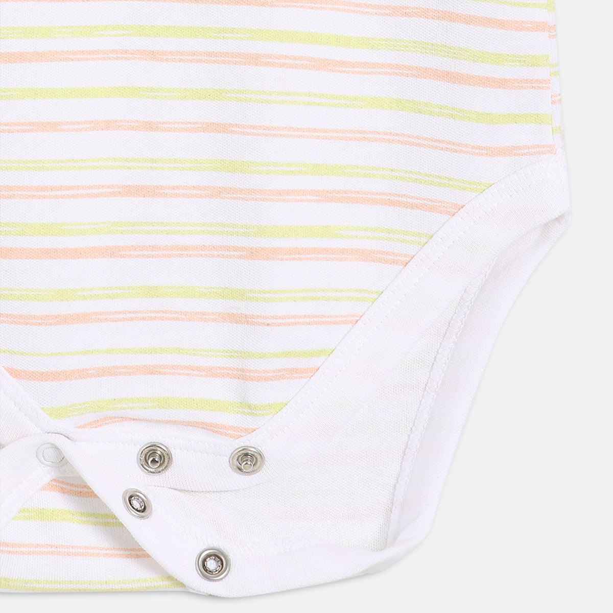 Boys Pack Of 3 Envelop Neck Short Sleeve Body Suit - Multi