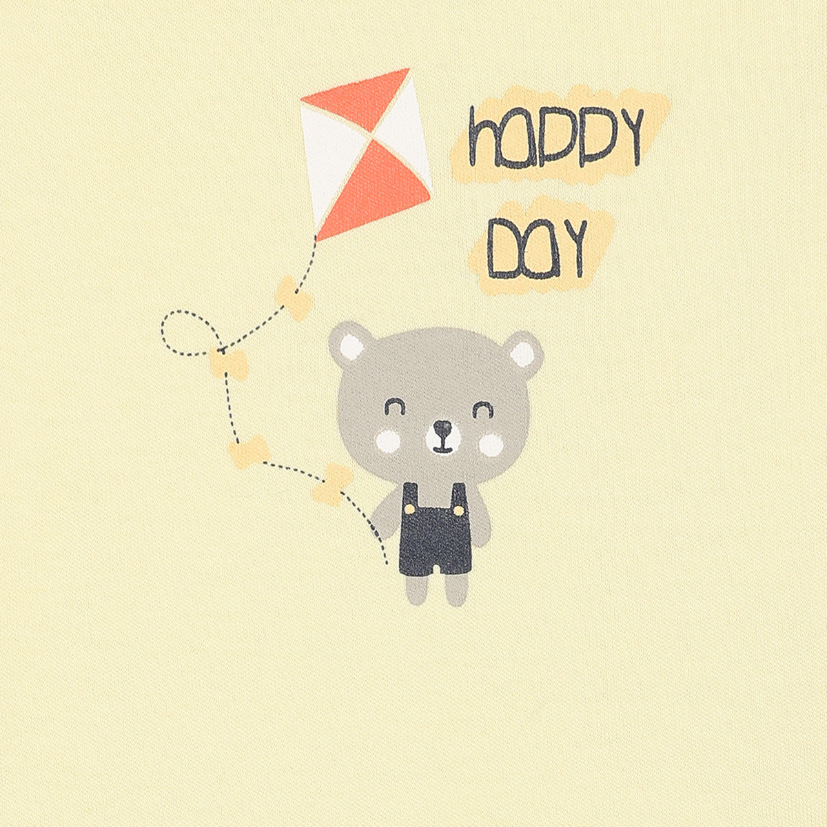 Boys Pack Of 3 Envelop Neck Short Sleeve Body Suit - Multi