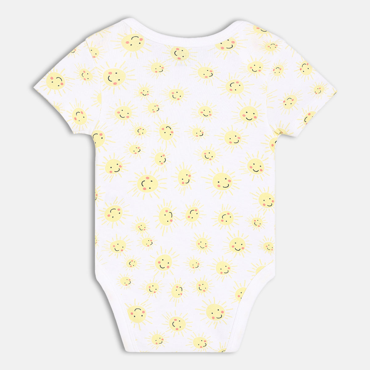 Boys Multi Envelop Neck Short  Sleeve Body Suit