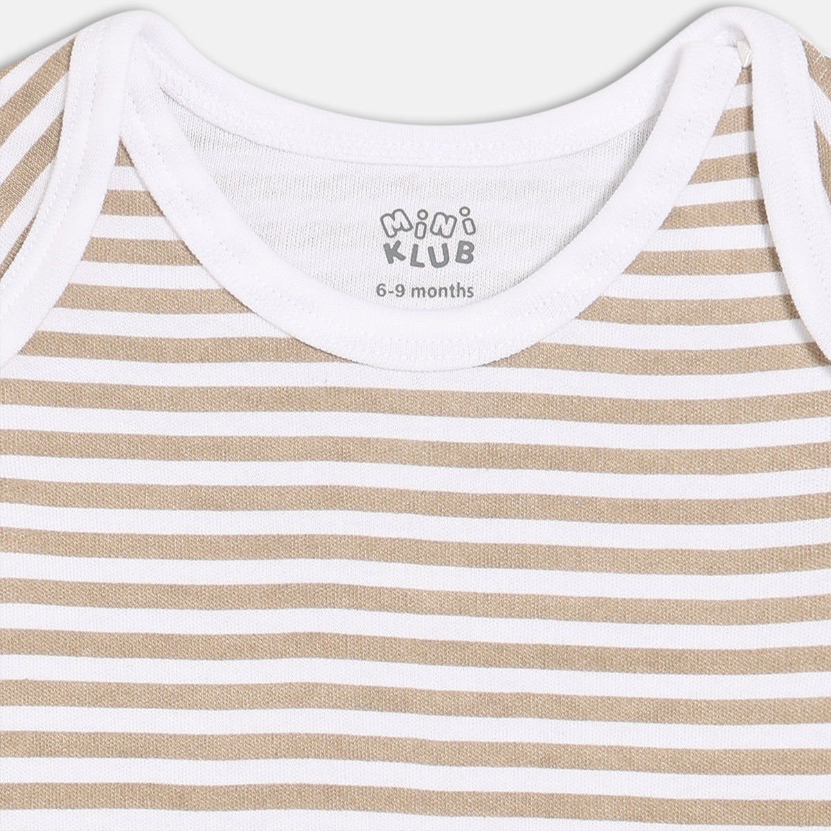 Boys Pack Of 3 Envelop Neck Short Sleeve Body Suit - Multi