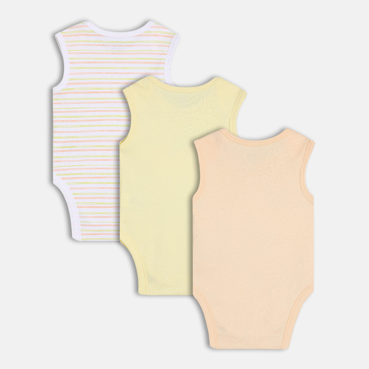 Boys Multi Envelop Neck Short  Sleeve Body Suit