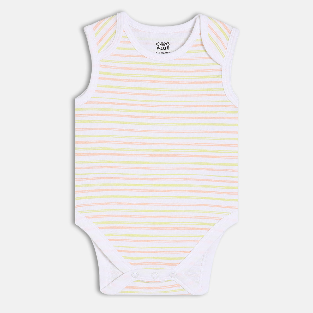 Boys Multi Envelop Neck Short  Sleeve Body Suit