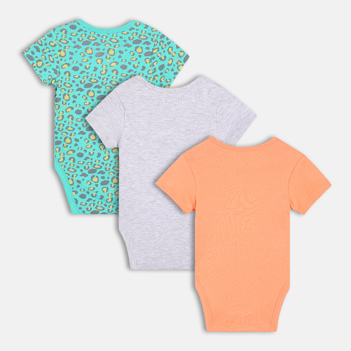Boys Multi Envelop Neck Short  Sleeve Knit Bottom