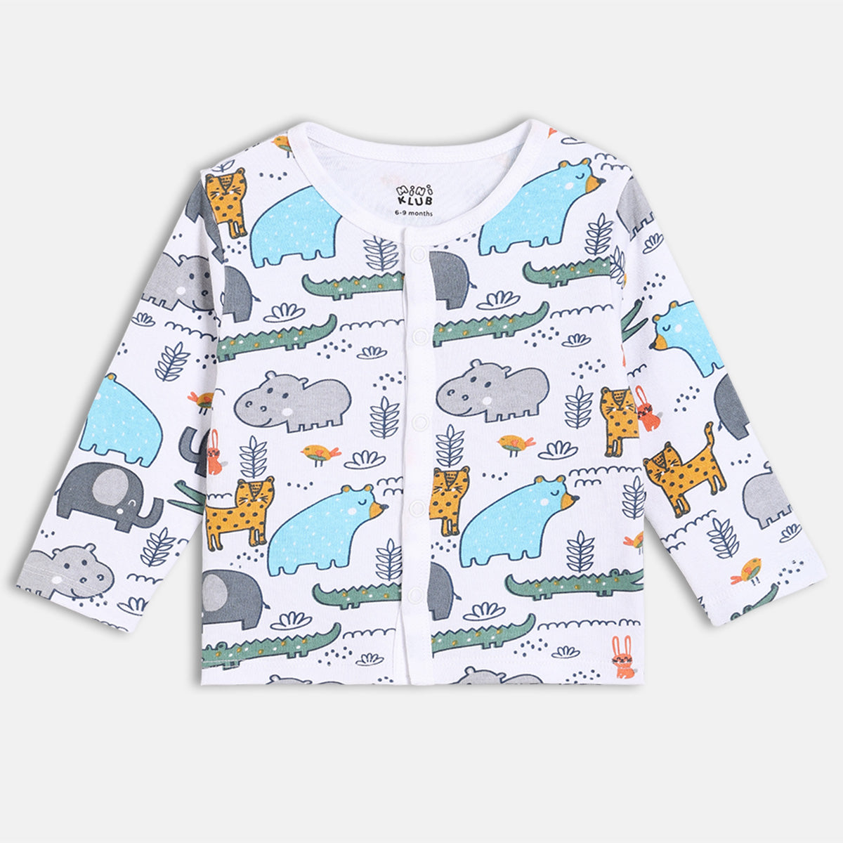 Boys Pack Of 3 Front Open Full Sleeve Front Open Vest - Multi