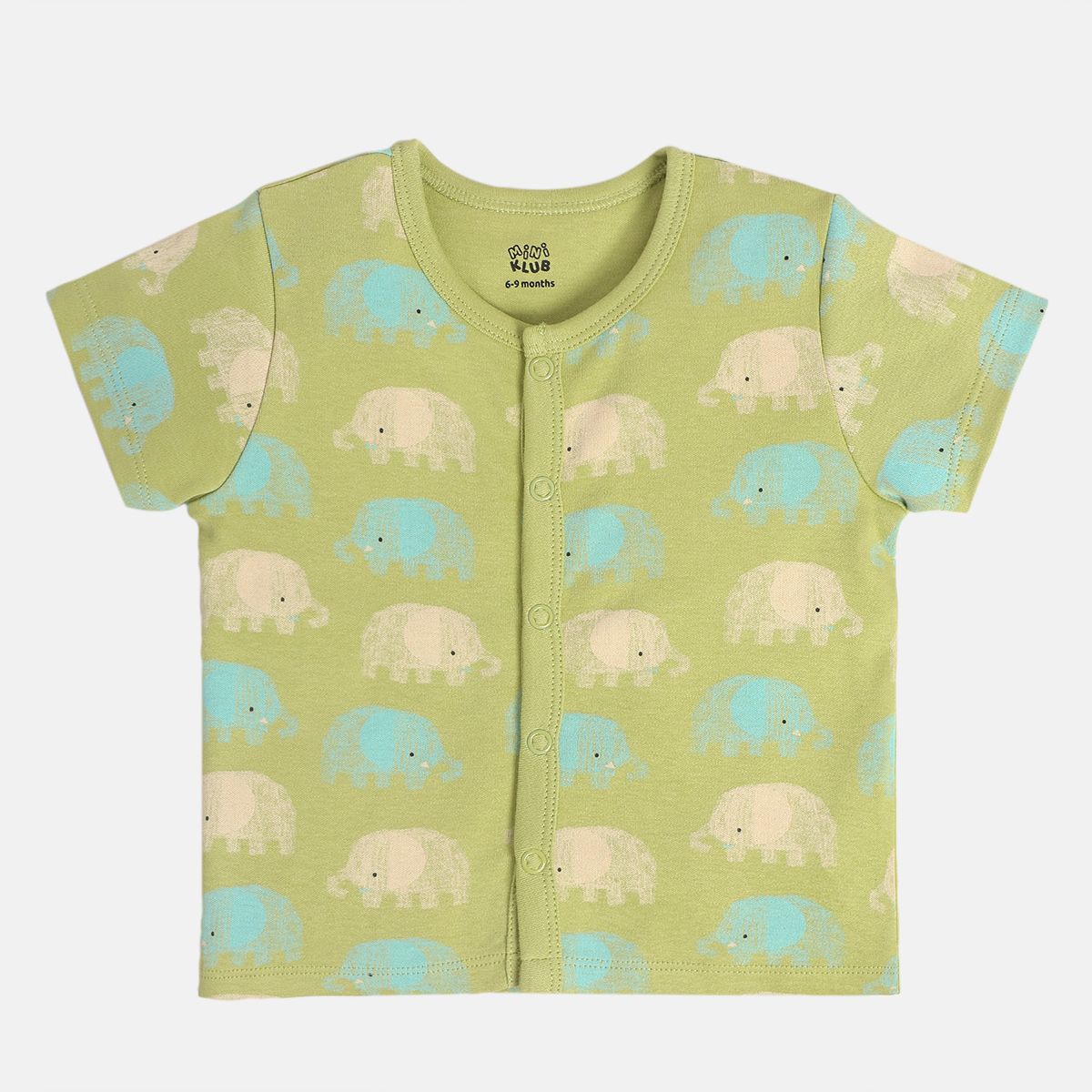 Boys Green Front Open Vest