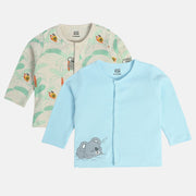Boys Marshmallow Front Open Vest