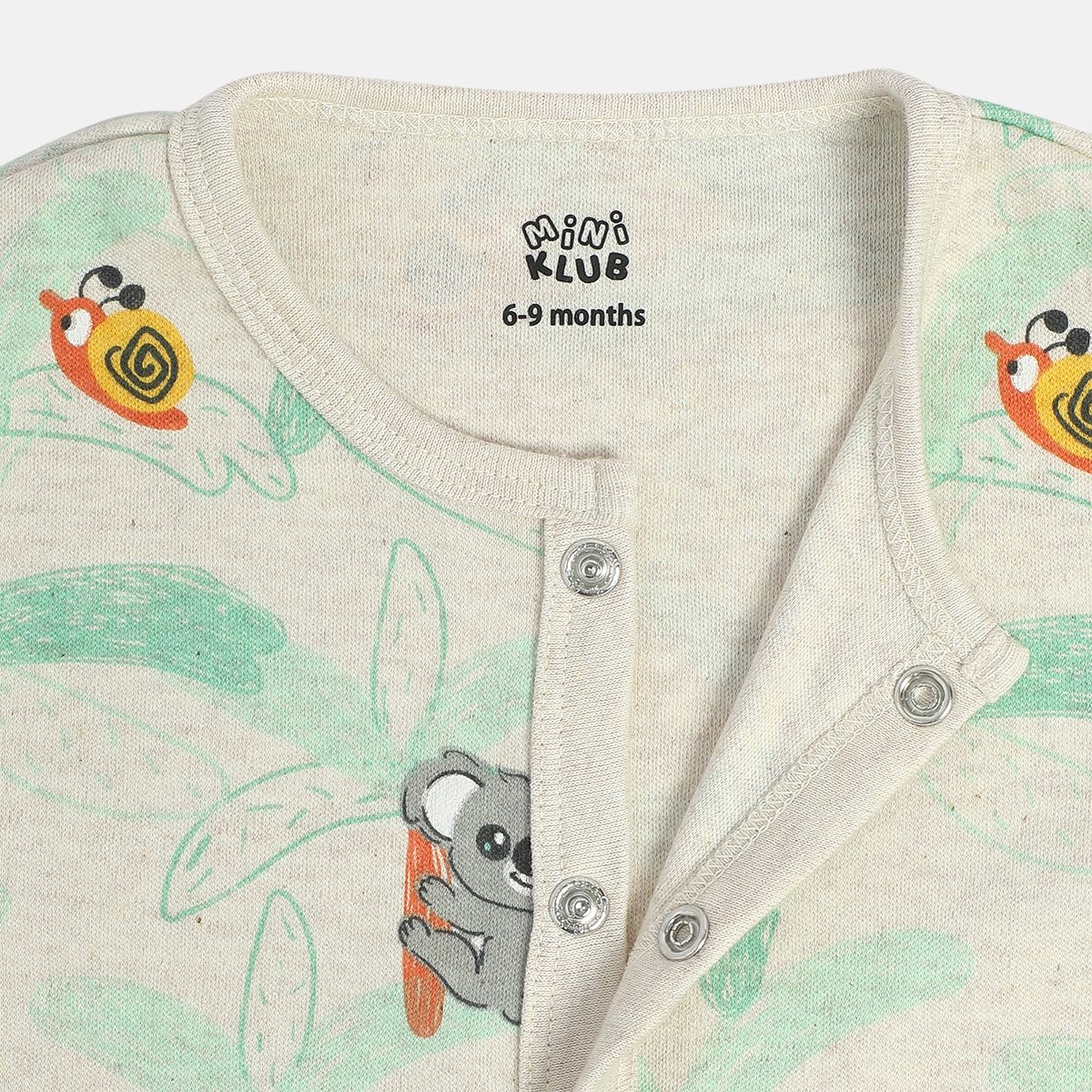 Boys Marshmallow Front Open Vest