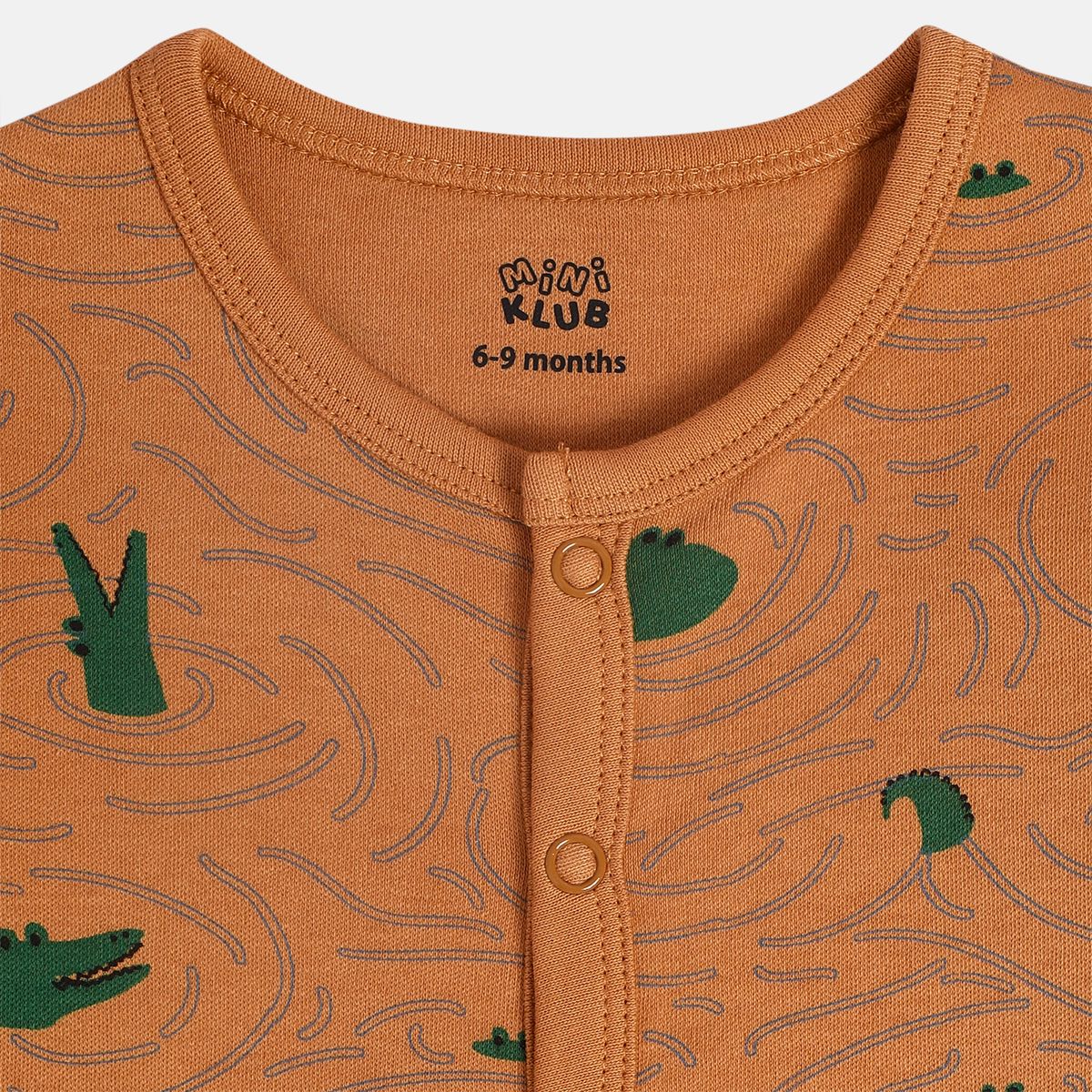 Boys Brown Front Open Vest