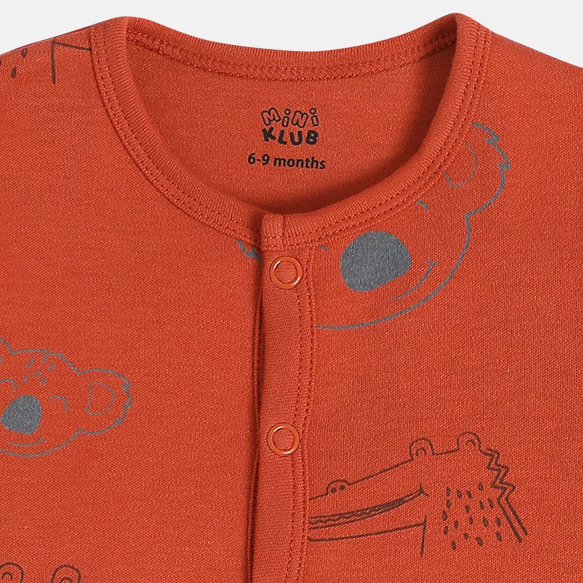 Boys Red Front Open Vest