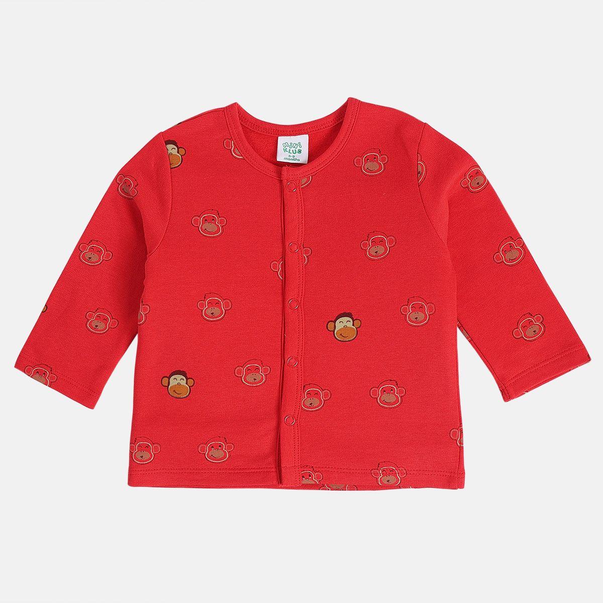 Boys Red/Green Front Open Vest (Pack Of 2)