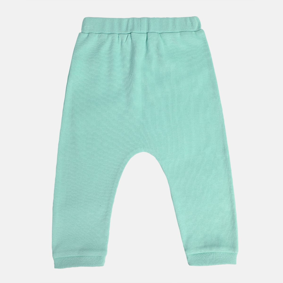 Boys Green Knit Bottom