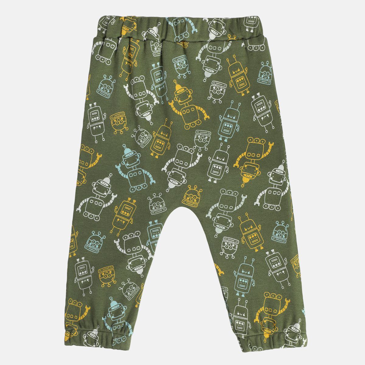 Boys Green Knit Bottom