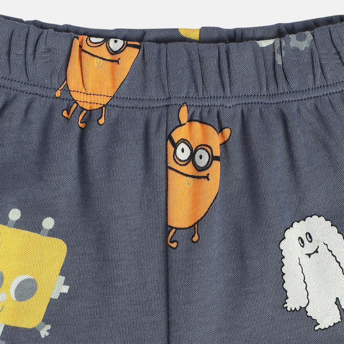 Boys Grey  Knit Bottom