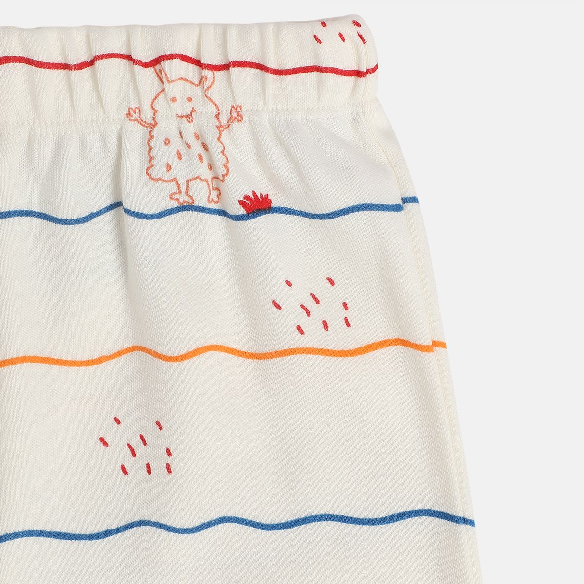 Boys Multicolor Pack Of 2 Knit Bottom