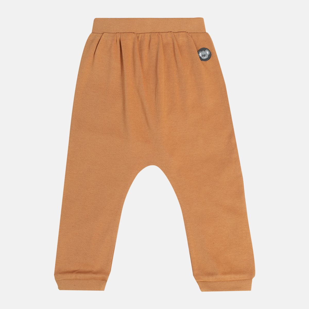 Boys White Knit Bottom