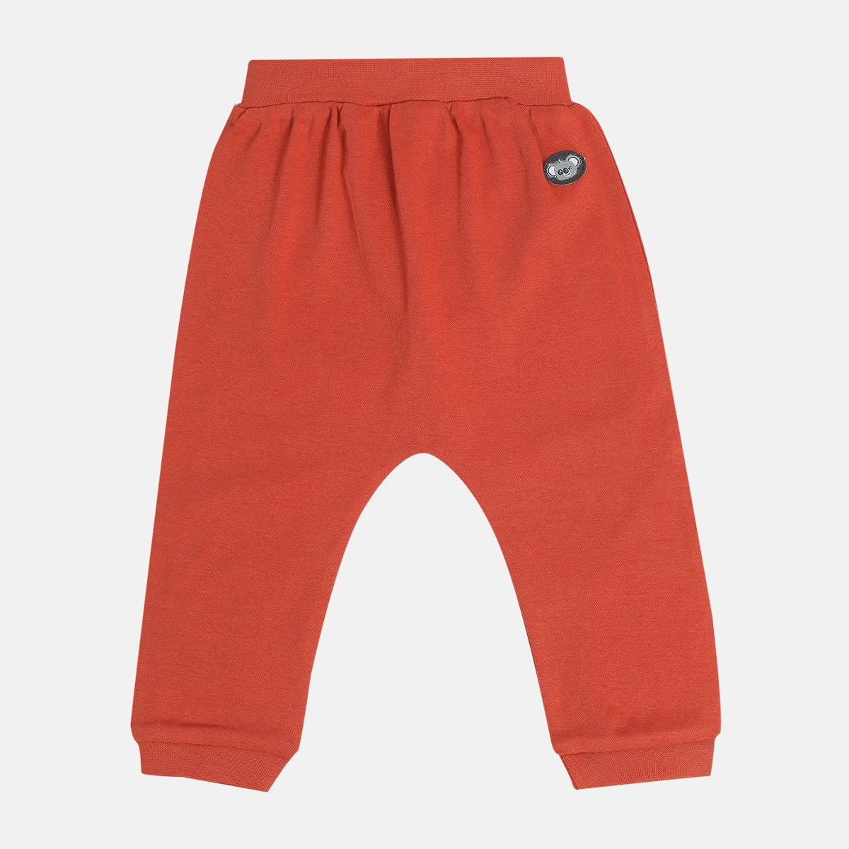 Boys Brown Knit Bottom