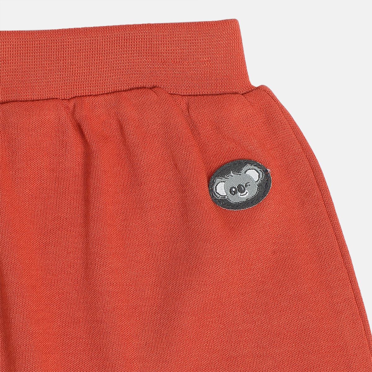 Boys Brown Knit Bottom