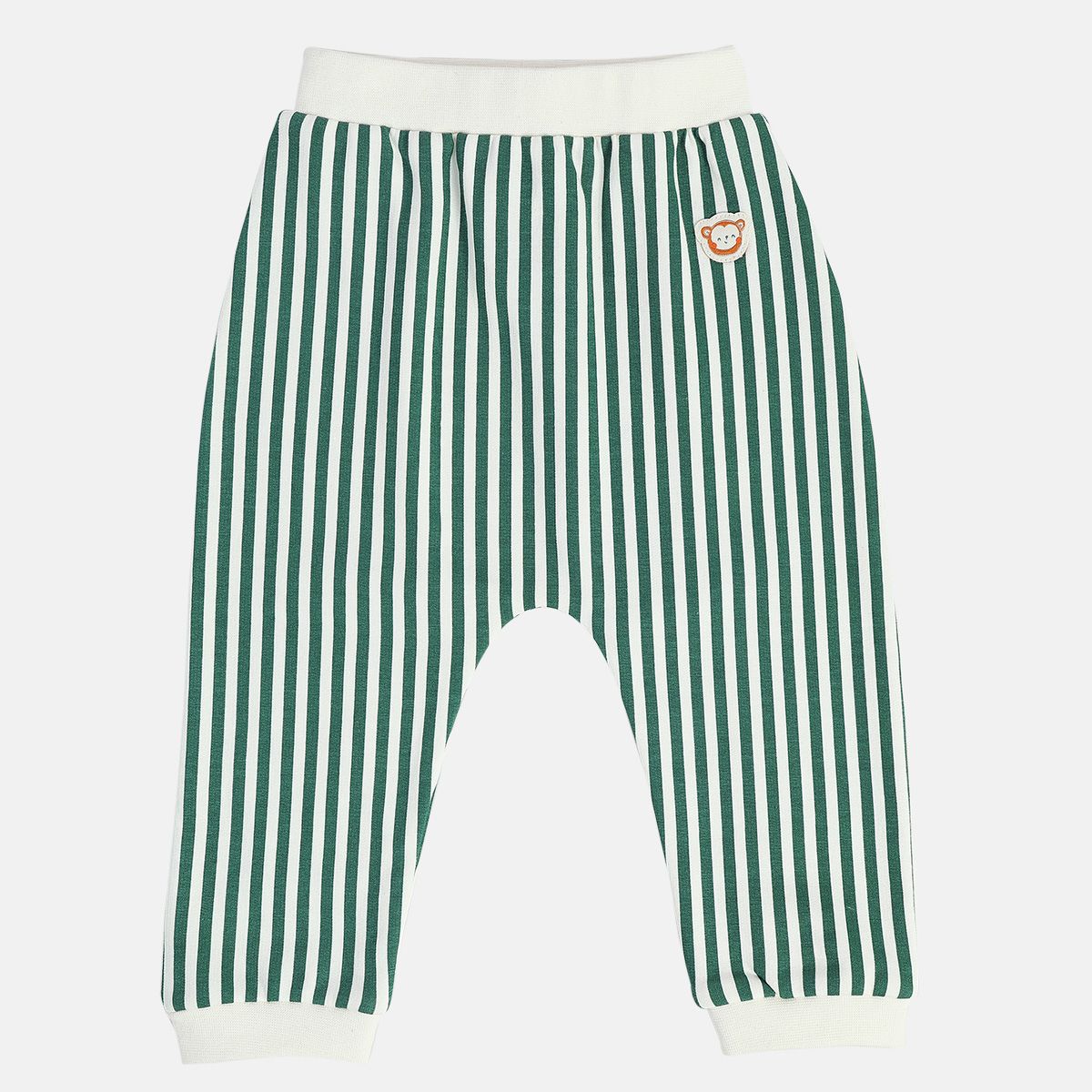 Boys Red/Green Knit Bottom (Pack Of 2)