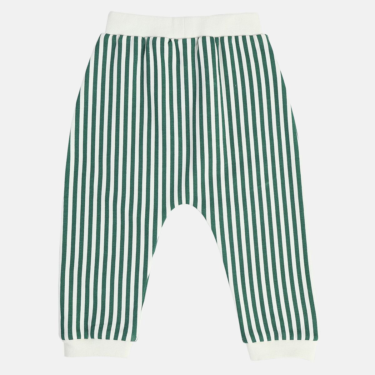 Boys Red/Green Knit Bottom (Pack Of 2)