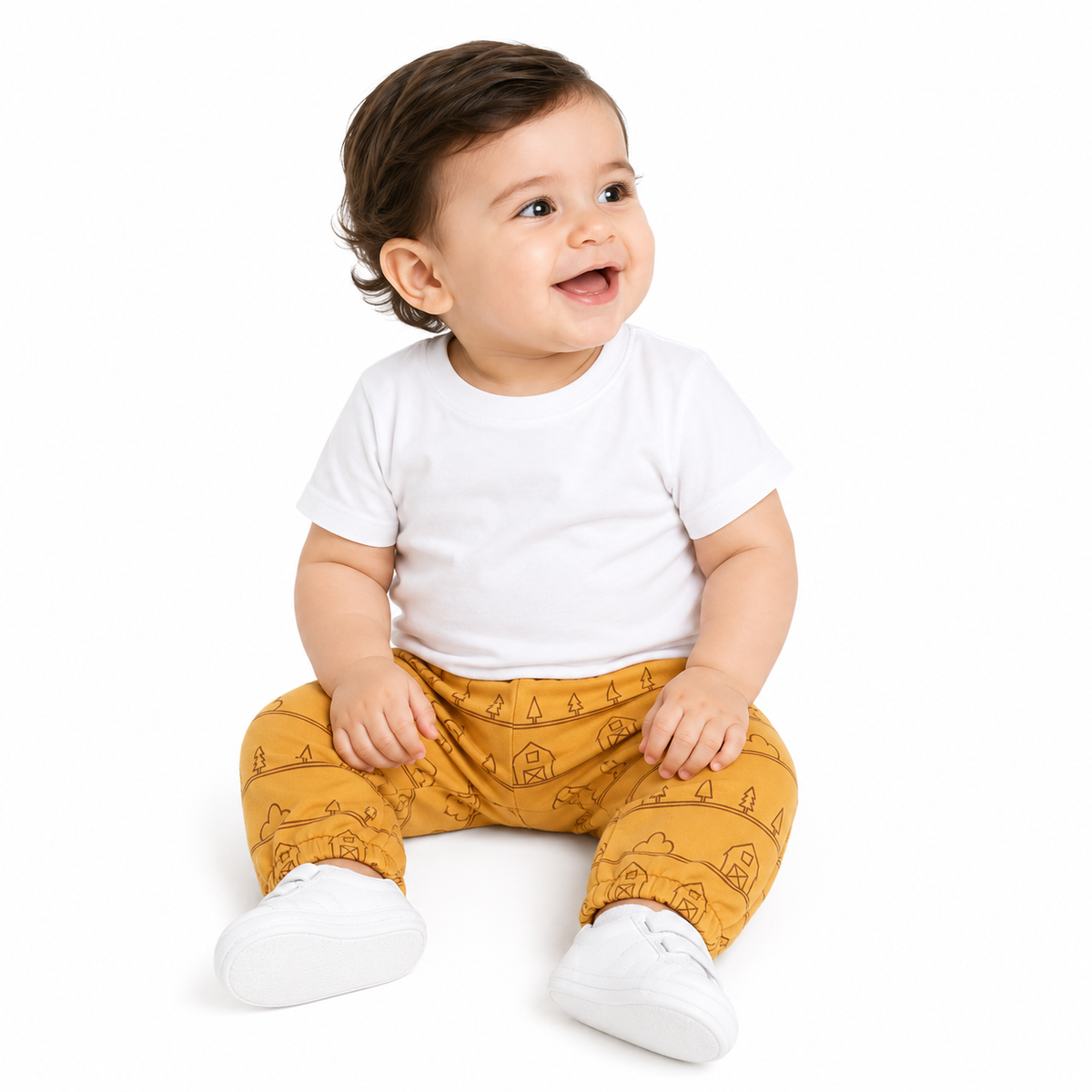 Boys Multicolor Pack Of 2 Knit Bottom