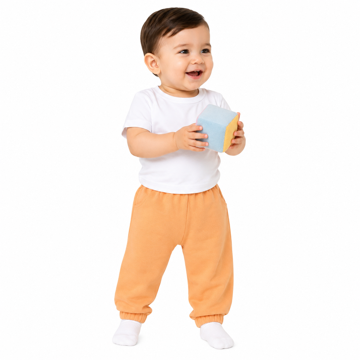 Boys Multicolor Pack Of 2 Knit Bottom