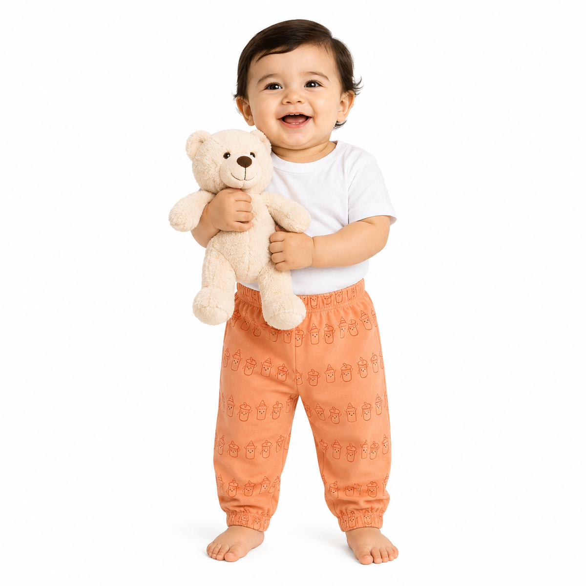 Boys Multicolor Pack Of 2 Knit Bottom
