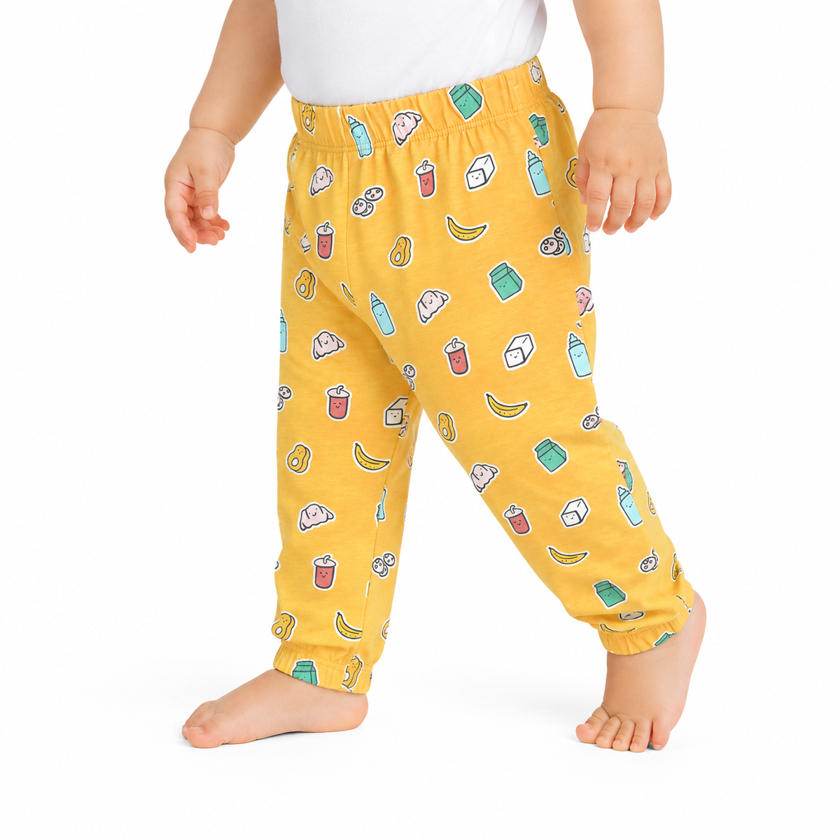 Boys Multicolor Pack Of 2 Knit Bottom