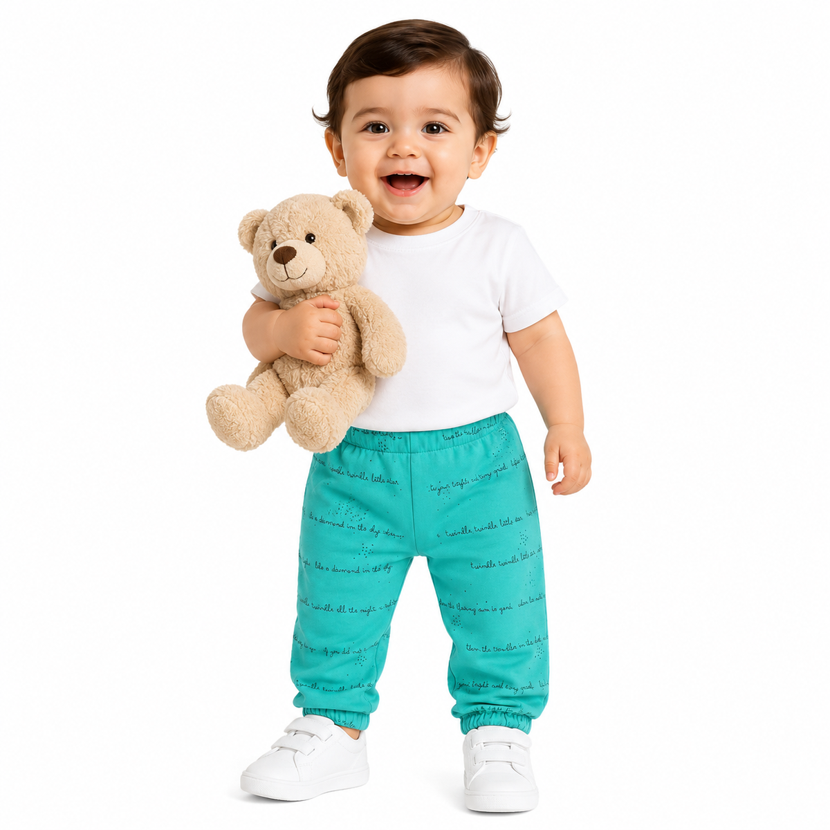Boys Multicolor Pack Of 2 Knit Bottom