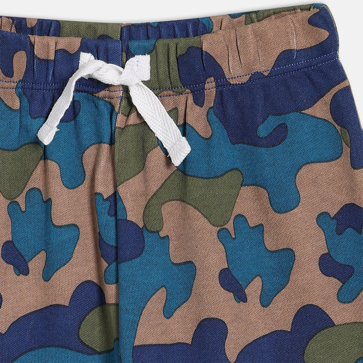 Boys Pack Of 3 Elasticated Ankle Length Knit Bottom - Multi