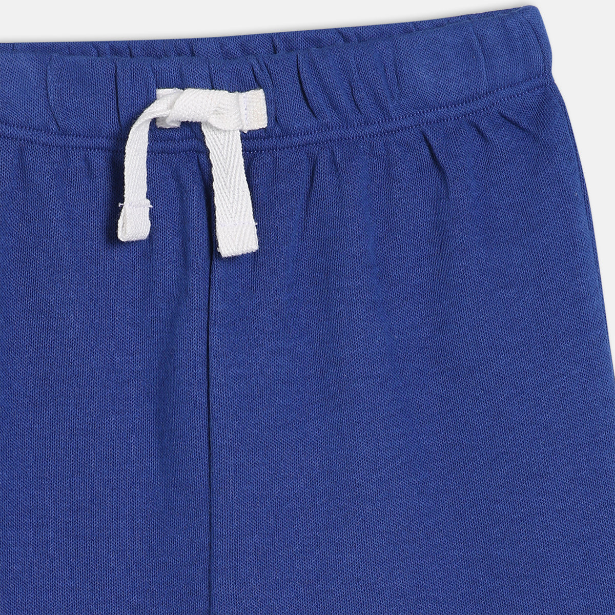 Boys Pack Of 3 Elasticated Ankle Length Knit Bottom - Multi