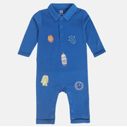 Boys Blue Romper