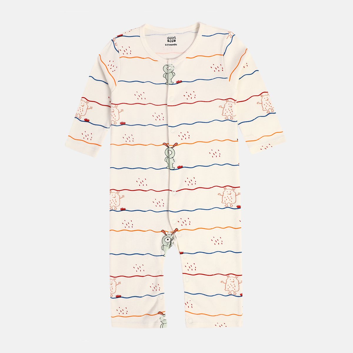 Boys Green Romper