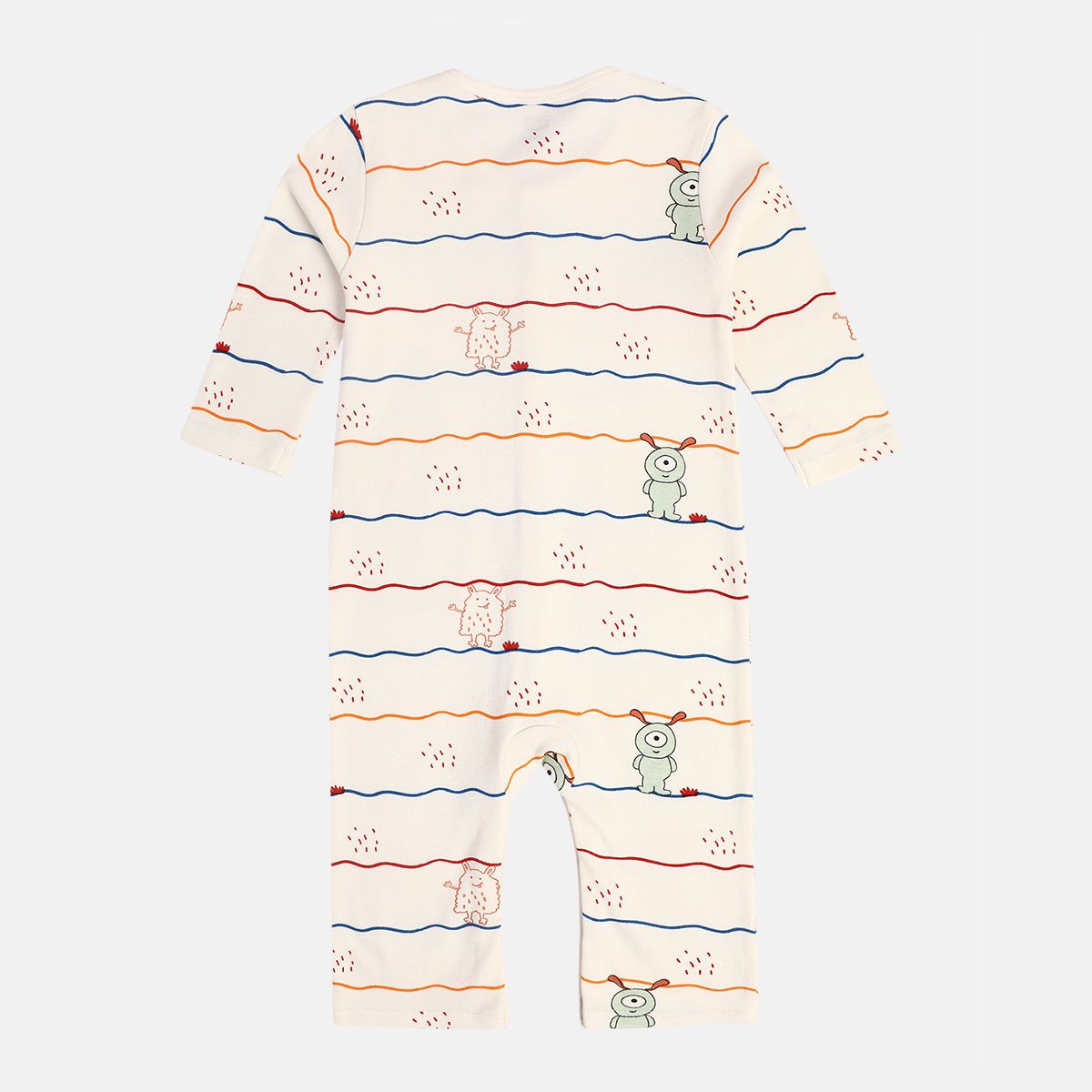 Boys Green Romper