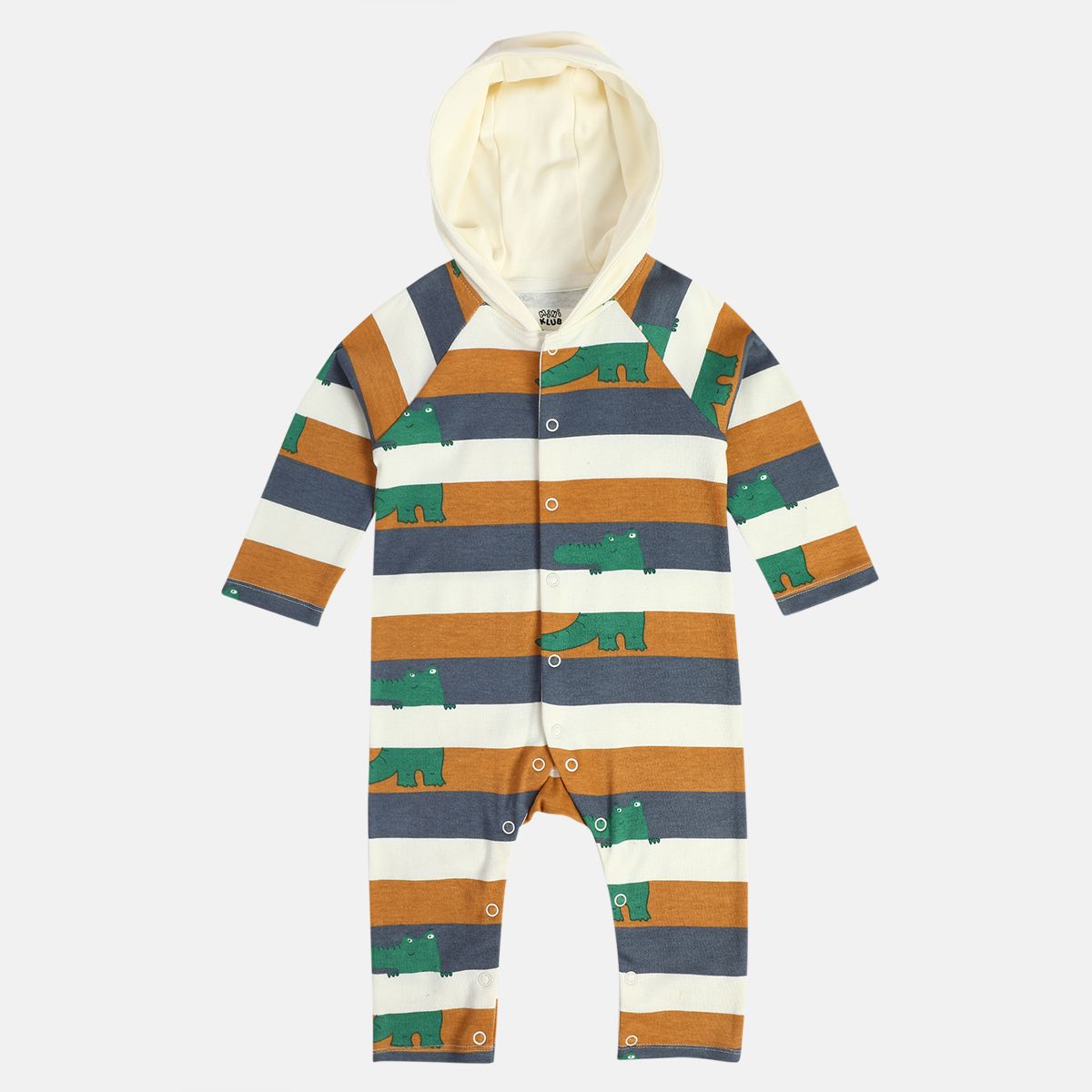 Boys Brown Romper