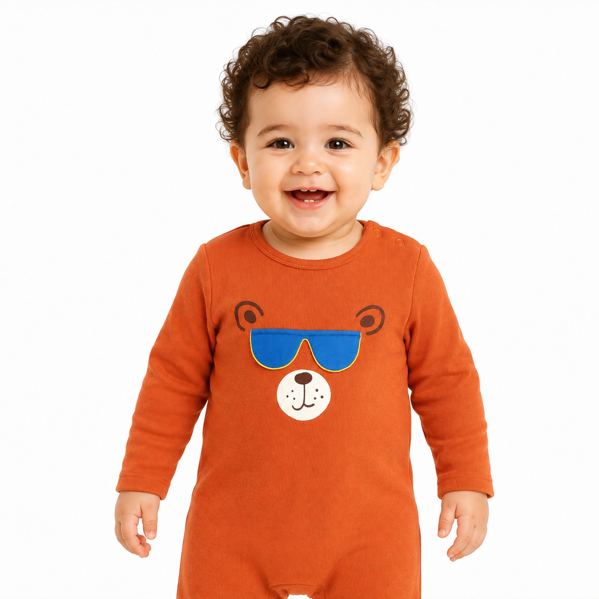 Baby boys Multicolor Cotton Romper Casual Wear