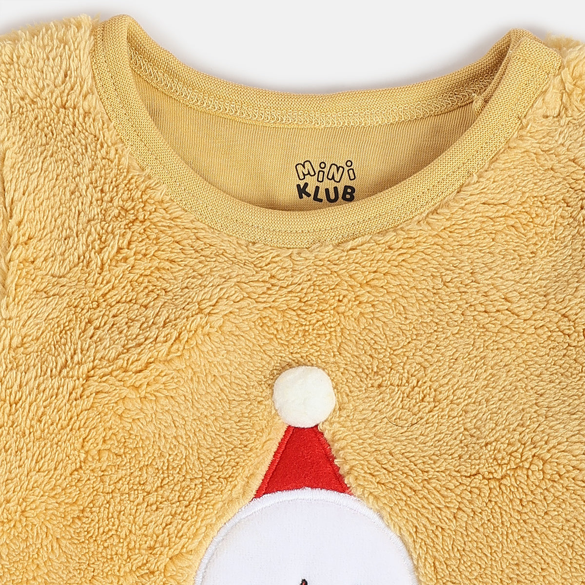 Boys Yellow Full Sleeve Romper