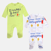 Boys Green Sleep Suit