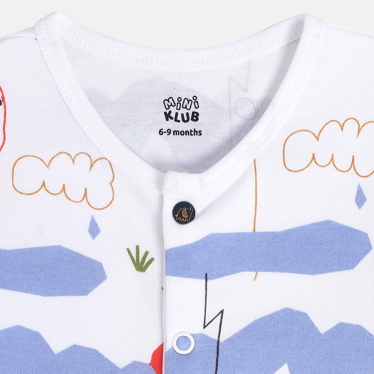 Boys Green Sleep Suit