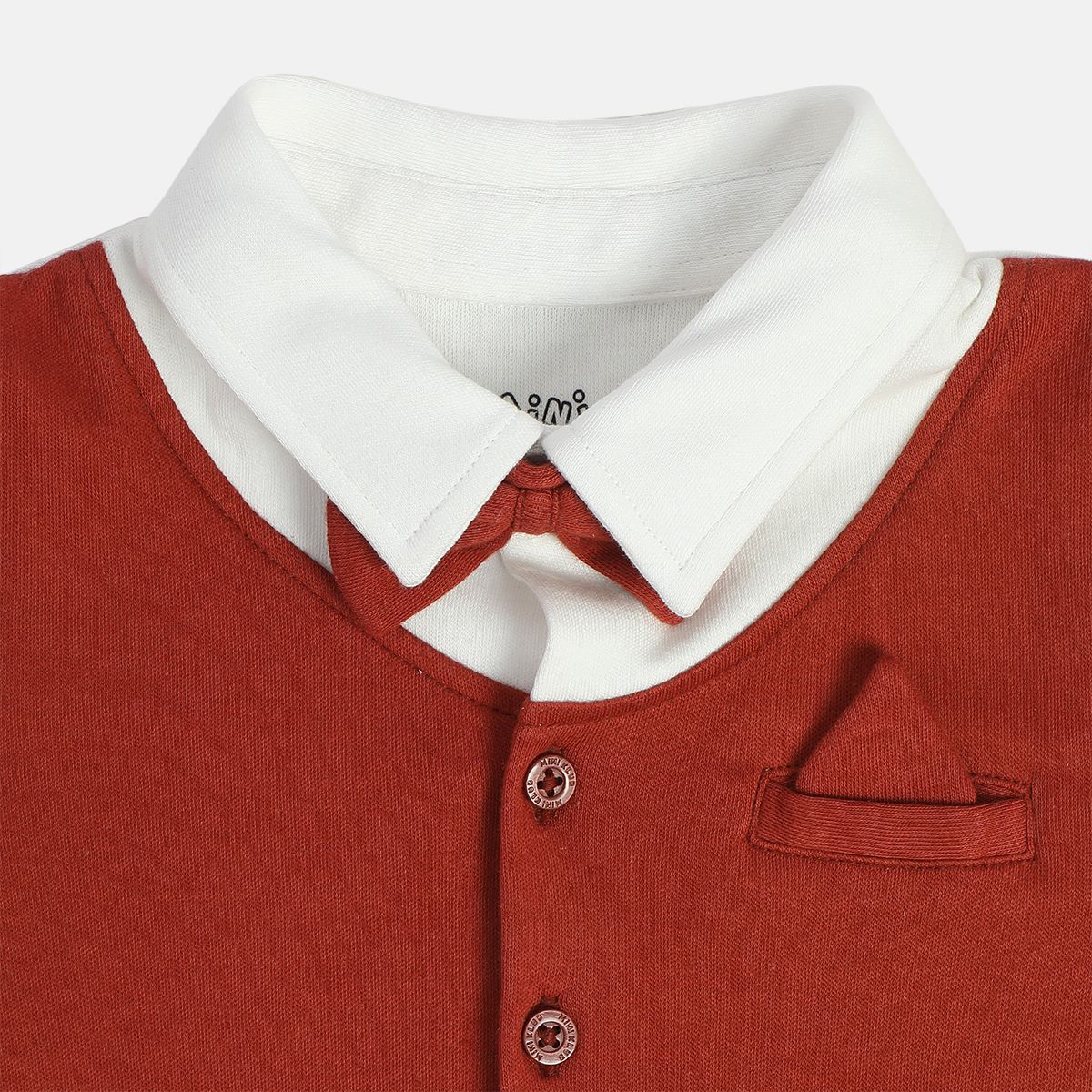 Boys Brown Sleep Suit