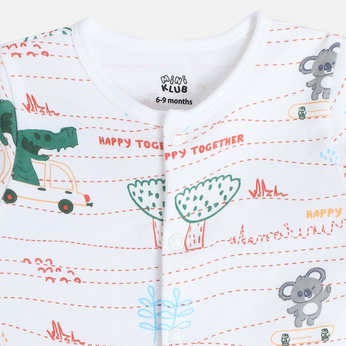 Boys White Sleep Suit