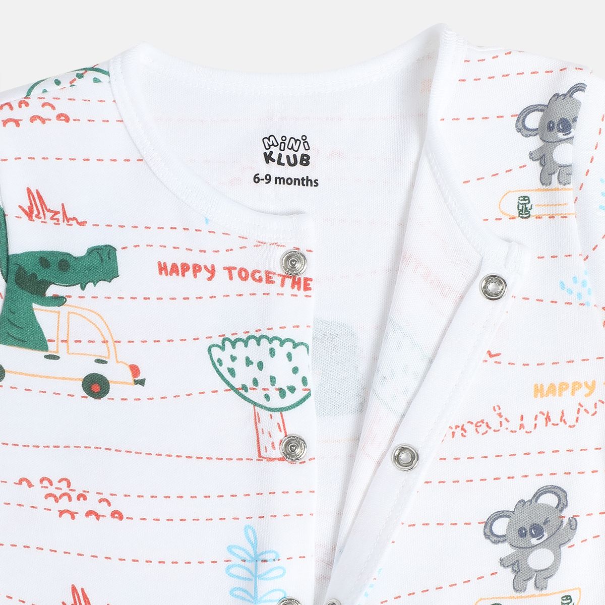 Boys White Sleep Suit