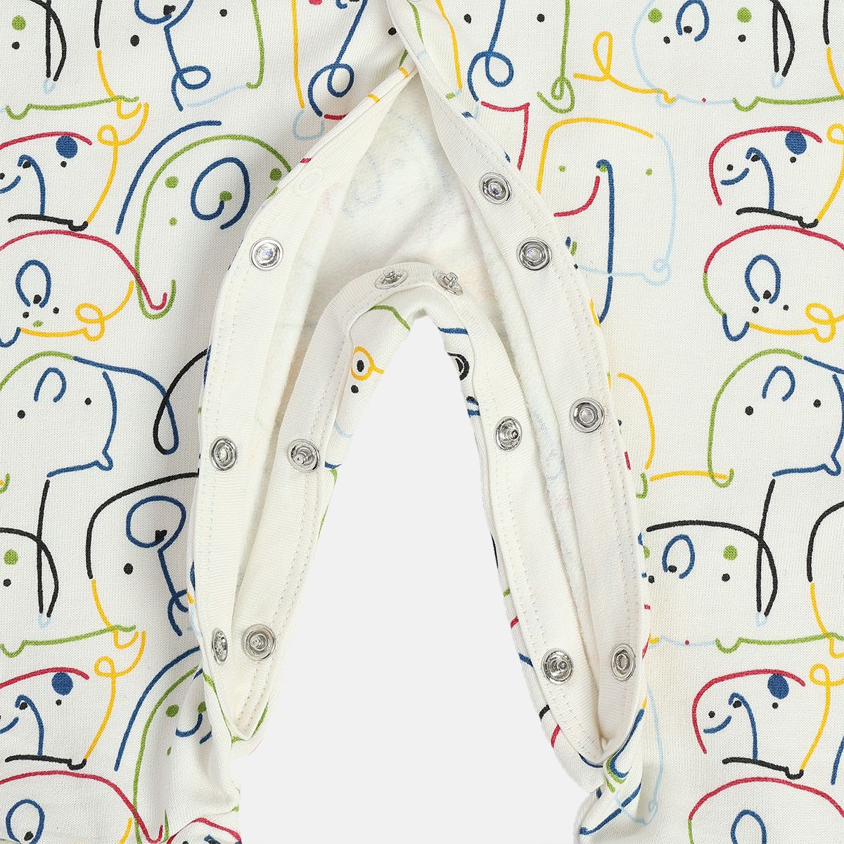 Boys Red/Marshmallow Sleep Suit (Pack Of 2)