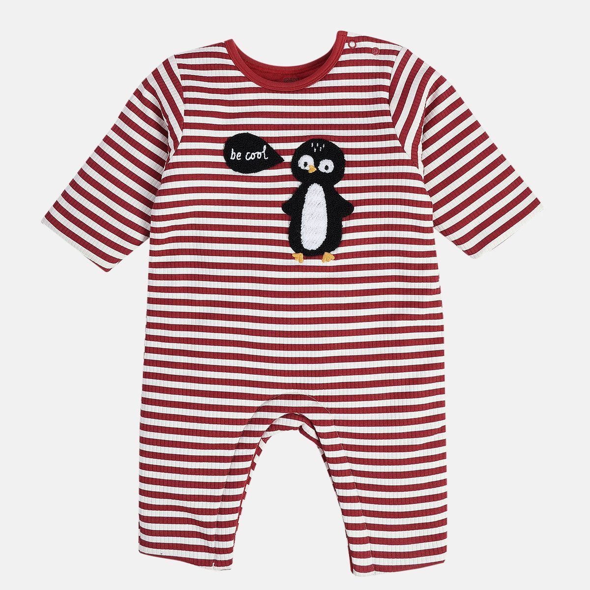 Boys Red Romper