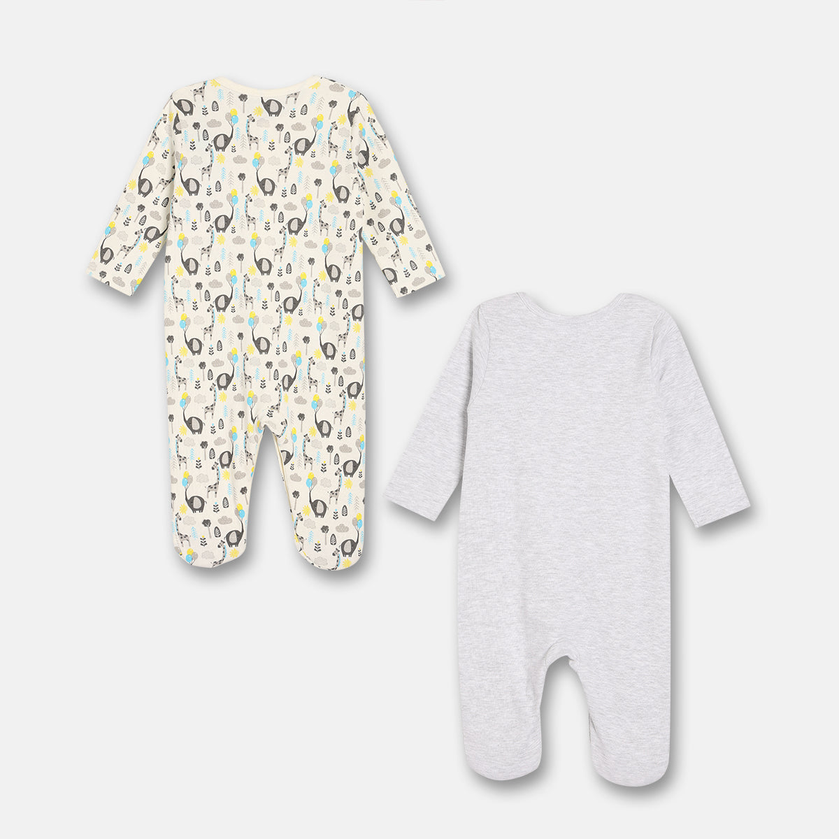 Boys Multi Long Sleeve Sleep Suit