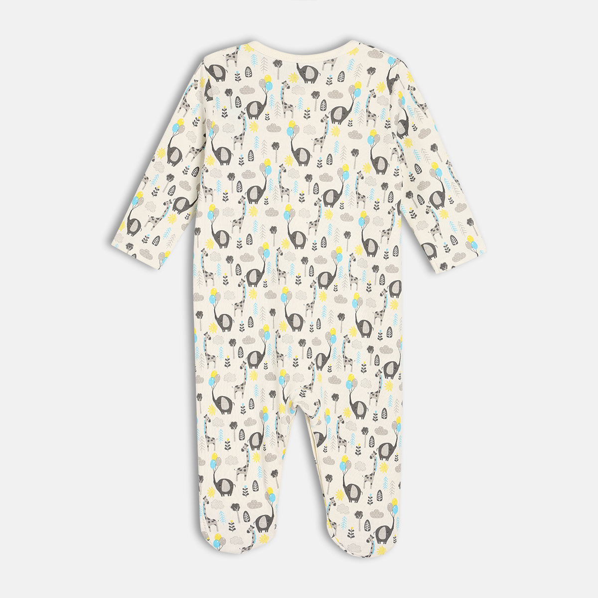 Boys Multi Long Sleeve Sleep Suit
