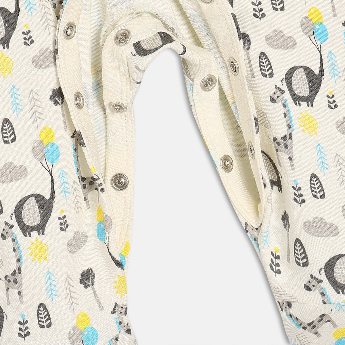Boys Multi Long Sleeve Sleep Suit