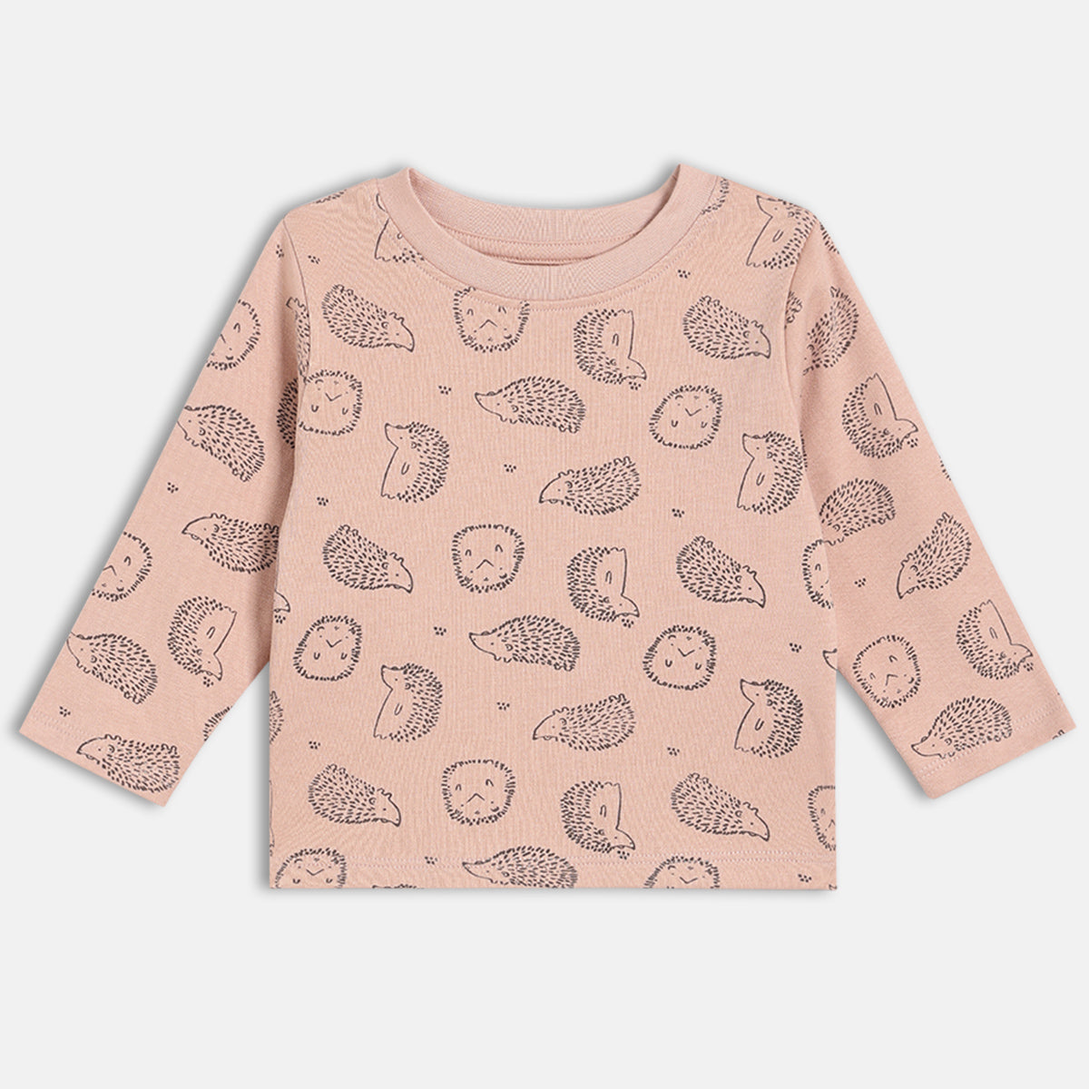 Boys Pack Of 3 Round Neck Full Sleeve T-Shirt - Multi