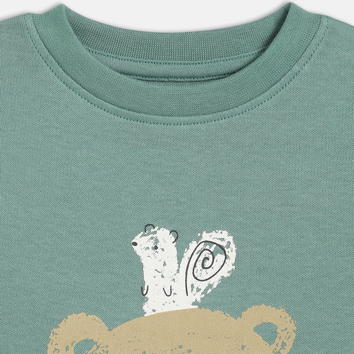 Boys Pack Of 3 Round Neck Full Sleeve T-Shirt - Multi