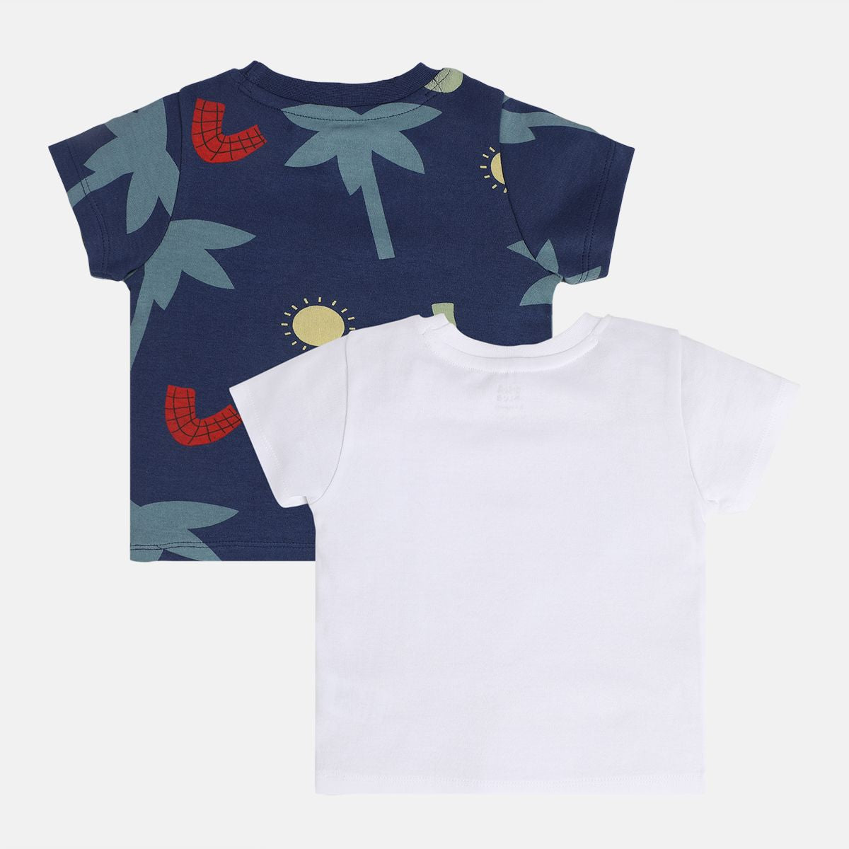 Boys Multicolor Pack Of 2 T-Shirt