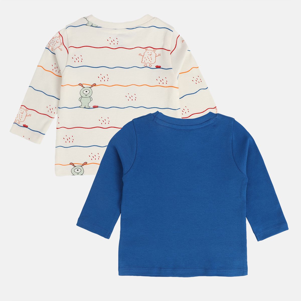 Boys Multicolor Pack Of 2 T-Shirt